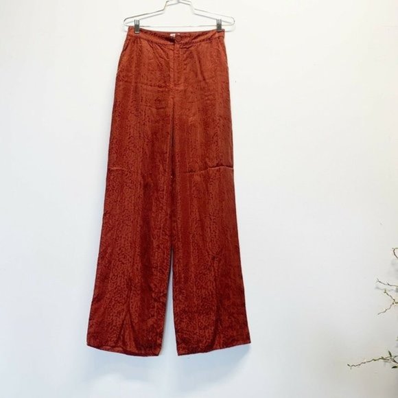 Wild Honey Pants - Wild Honey leopard print High Waist Pant ginger m